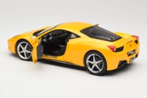 Ferrari 458 Italia Gelb Hot Wheels 1:18 P9894 Metall — Bild 5 von 8