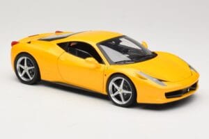 Ferrari 458 Italia Gelb Hot Wheels 1:18 P9894 Metall — Bild 6 von 8