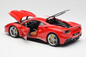 Ferrari 488 GTB Rot Bburago 1:18 18-76102 Metall — Bild 5 von 8
