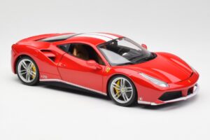 Ferrari 488 GTB Rot Bburago 1:18 18-76102 Metall — Bild 6 von 8