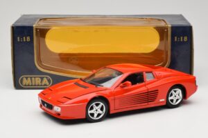 Ferrari 512 TR Rot Mira 1:18 6144 Metall — Bild 8 von 8