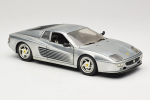 Ferrari 512M Chrome Silver Hot Wheels 1:18 25739 Metall — Bild 6 von 8