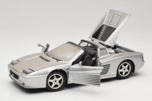 Ferrari 512TR Targa Silber Mira 1:18 6175 Metall — Bild 2 von 8