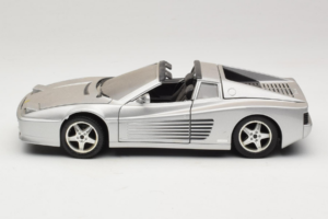 Ferrari 512TR Targa Silber Mira 1:18 6175 Metall — Bild 4 von 8
