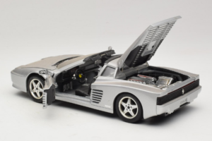 Ferrari 512TR Targa Silber Mira 1:18 6175 Metall — Bild 5 von 8