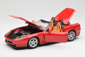 Ferrari 550 Barchetta Pininfarina Rot Bburago 1:18 327660 Metall — Bild 2 von 8