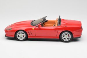 Ferrari 550 Barchetta Pininfarina Rot Bburago 1:18 327660 Metall — Bild 4 von 8