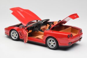 Ferrari 550 Barchetta Pininfarina Rot Bburago 1:18 327660 Metall — Bild 5 von 8