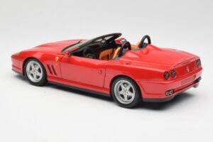 Ferrari 550 Barchetta Pininfarina Rot Bburago 1:18 327660 Metall — Bild 7 von 8
