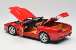 Ferrari 550 Barchetta Rosso Corsa Hot Wheels 1:18 29441 Metall — Bild 5 von 8