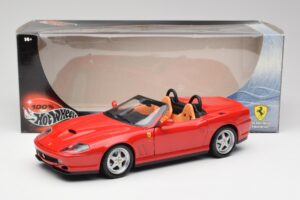Ferrari 550 Barchetta Rosso Corsa Hot Wheels 1:18 29441 Metall — Bild 8 von 8