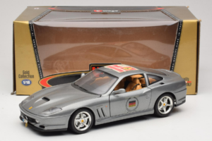 Ferrari 550 Maranello 25 Ferrari Model Club Silber Bburago 1:18 3344-S1 Metall — Bild 7 von 7
