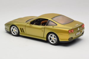 Ferrari 550 Maranello Gold Metallic Braccio & Gotz Bburago 1:18 3044-G1 Metall — Bild 7 von 8