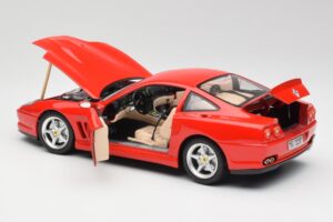Ferrari 550 Maranello Rot Bburago 1:18 3064 Metall — Bild 5 von 8