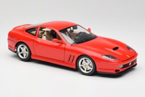 Ferrari 550 Maranello Rot Bburago 1:18 3064 Metall — Bild 6 von 8
