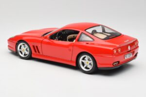 Ferrari 550 Maranello Rot Bburago 1:18 3064 Metall — Bild 7 von 8