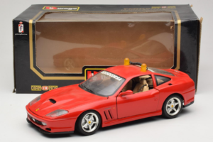 Ferrari 550 Maranello Safety Car Rosso Corsa Bburago 1:18 3064-P1 Metall — Bild 8 von 8