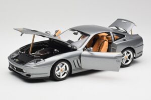 Ferrari 550 Maranello Silber Bburago 1:18 3344 Metall — Bild 2 von 8