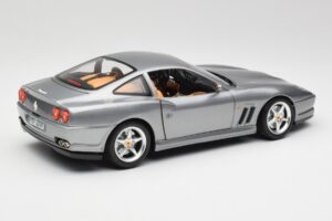 Ferrari 550 Maranello Silber Bburago 1:18 3344 Metall — Bild 3 von 8