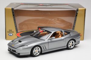 Ferrari 550 Maranello Silber Bburago 1:18 3344 Metall — Bild 8 von 8