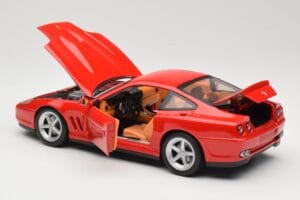 Ferrari 575M Maranello Rot Hot Wheels 1:18 54937 Metall — Bild 5 von 8