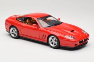 Ferrari 575M Maranello Rot Hot Wheels 1:18 54937 Metall — Bild 6 von 8