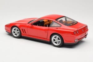 Ferrari 575M Maranello Rot Hot Wheels 1:18 54937 Metall — Bild 7 von 8