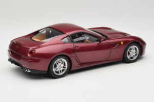 Ferrari 599 GTB Fiorano Dunkelrot Hot Wheels 1:18 M1200 Metall — Bild 3 von 8