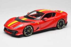 Ferrari 812 Competizione Rosso Corsa Mit Gelben Streifen Bburago 1:18 18-16915 Metall