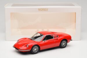 Ferrari Dino 246 GT Rot Norev 1:18 187800 Metall — Bild 6 von 6