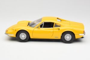 Ferrari Dino 246 GT Gelb Anson 1:18 30301W Metall — Bild 4 von 8