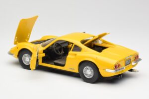 Ferrari Dino 246 GT Gelb Anson 1:18 30301W Metall — Bild 5 von 8