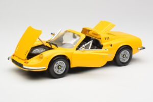 Ferrari Dino 246 GTS Gelb Hot Wheels 1:18 23920 Metall — Bild 2 von 8