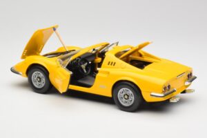 Ferrari Dino 246 GTS Gelb Hot Wheels 1:18 23920 Metall — Bild 5 von 8