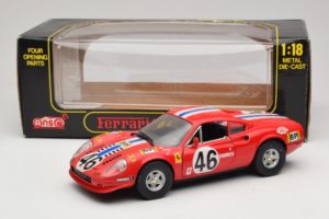 Ferrari Dino 246 GT #46 Rot Anson 1:18 3580-P1 Metall — Bild 8 von 8