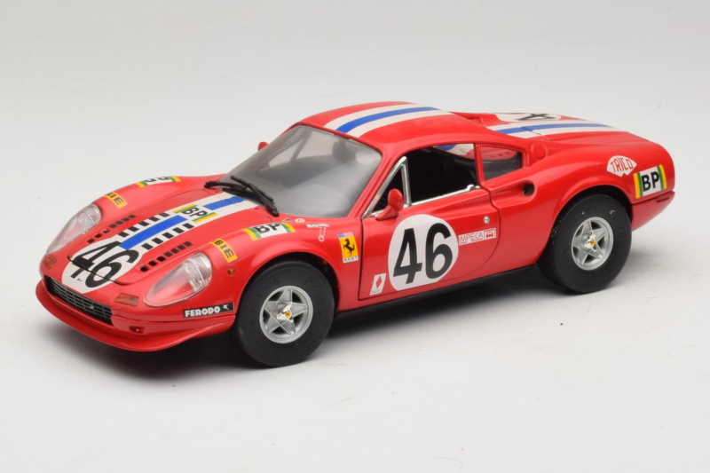 Ferrari Dino 246 GT #46 Rot Anson 1:18 3580-P1 Metall