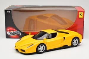 Ferrari Enzo Gelb Hot Wheels 1:18 C1550 Metall — Bild 8 von 8