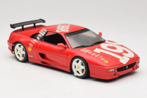 Ferrari F355 Berlinetta Rot mit weißen Rädern UT Models 1:18 180074020-P2 Metall — Bild 6 von 8