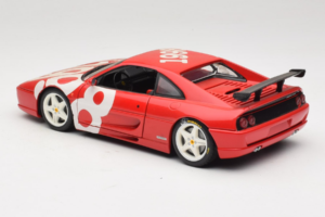 Ferrari F355 Berlinetta Rot mit weißen Rädern UT Models 1:18 180074020-P2 Metall — Bild 7 von 8