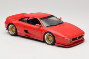 Ferrari F355 Berlinetta Rot Mit Custom-Goldfelgen UT Models 1:18 180074020-P5 Metall — Bild 6 von 8