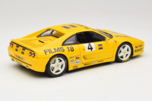 Ferrari F355 Coupe Films 18 #4 Reoloffs / Ansembourg Gelb UT Models 1:18 180074021-Y1 Metall — Bild 3 von 8