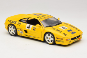 Ferrari F355 Coupe Films 18 #4 Reoloffs / Ansembourg Gelb UT Models 1:18 180074021-Y1 Metall — Bild 6 von 8