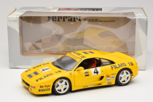 Ferrari F355 Coupe Films 18 #4 Reoloffs / Ansembourg Gelb UT Models 1:18 180074021-Y1 Metall — Bild 8 von 8