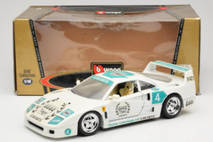 Ferrari F40 4444 Tage Garanta #4 Weiß Bburago 1:18 3332-W5 Metall — Bild 8 von 8