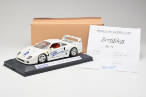 Ferrari F40 Autoliv Weiß Limitierte Auflage 150 Stück Exclusive Cars 1:18 EC001 Metall — Bild 9 von 9