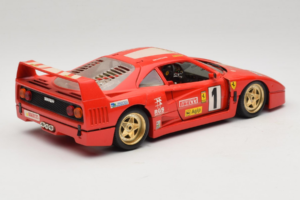 Ferrari F40 Evoluzione #1 Pirelli Rot 1992 Bburago 1:18 3042-P1 Metall — Bild 3 von 8