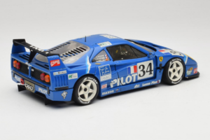 Ferrari F40 Evoluzione #34 Blau Custom 1987 Bburago 1:18 3032-C1 Metall — Bild 3 von 8