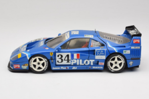 Ferrari F40 Evoluzione #34 Blau Custom 1987 Bburago 1:18 3032-C1 Metall — Bild 4 von 8