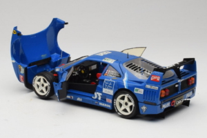 Ferrari F40 Evoluzione #34 Blau Custom 1987 Bburago 1:18 3032-C1 Metall — Bild 5 von 8