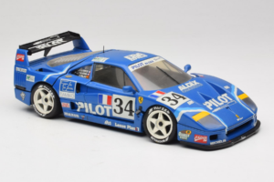 Ferrari F40 Evoluzione #34 Blau Custom 1987 Bburago 1:18 3032-C1 Metall — Bild 6 von 8